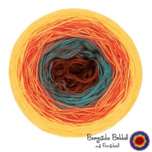 Bobbel Nr. #2, 3-fädig, 200g/1000m LL, Standardwicklung, (45,00€/kg)