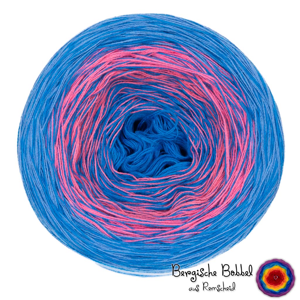 Bobbel Nr. #1, 3-fädig, 200g/1000m LL, Standardwicklung, (45,00€/kg) – Bild 2