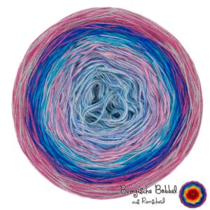 Bobbel Nr. #10, 4-fädig, 270g/1000m LL, Sonderwicklung „Unikat“, (45,00€/kg)